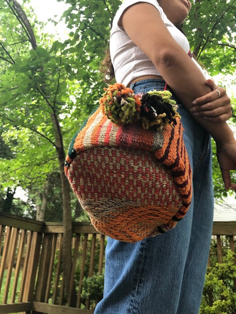 Large Drawstring Bag from Peru