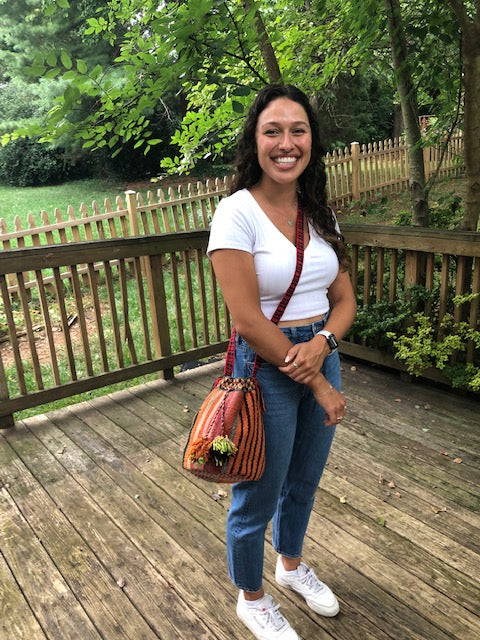 Large Drawstring Bag from Peru