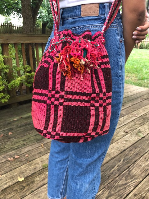 Large Drawstring Bag from Peru