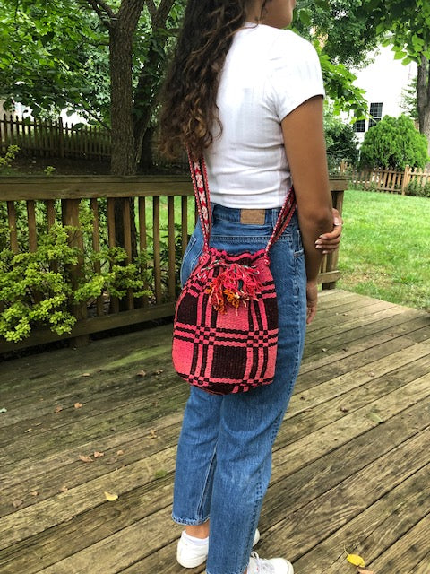 Large Drawstring Bag from Peru