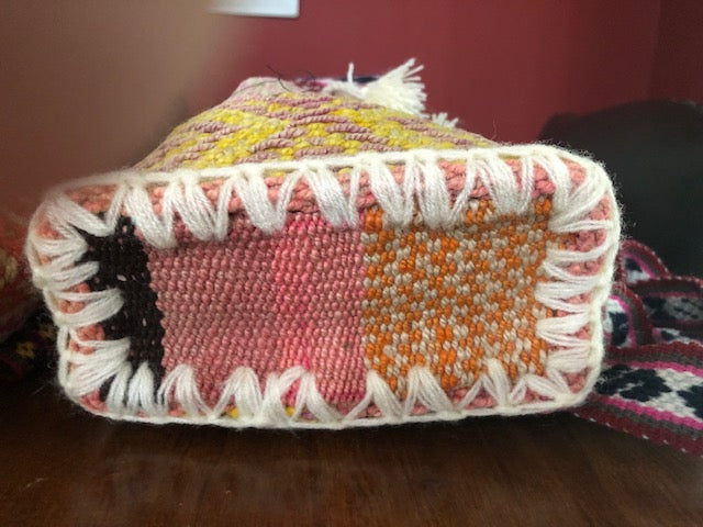 Small Drawstring Backpack from Peru