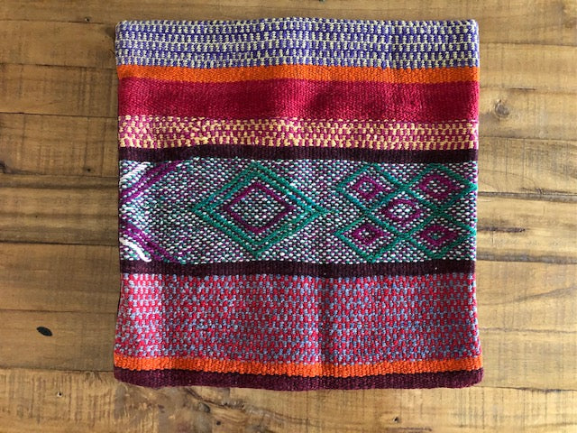 Decorative pillow cover from Peru